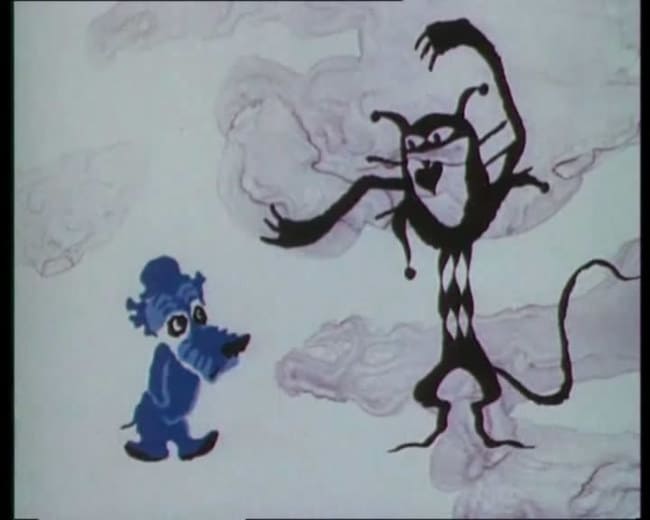 Черный кот песня mp3. Черный кот из мультфильма голубой щенок. Голубой щенок песня.